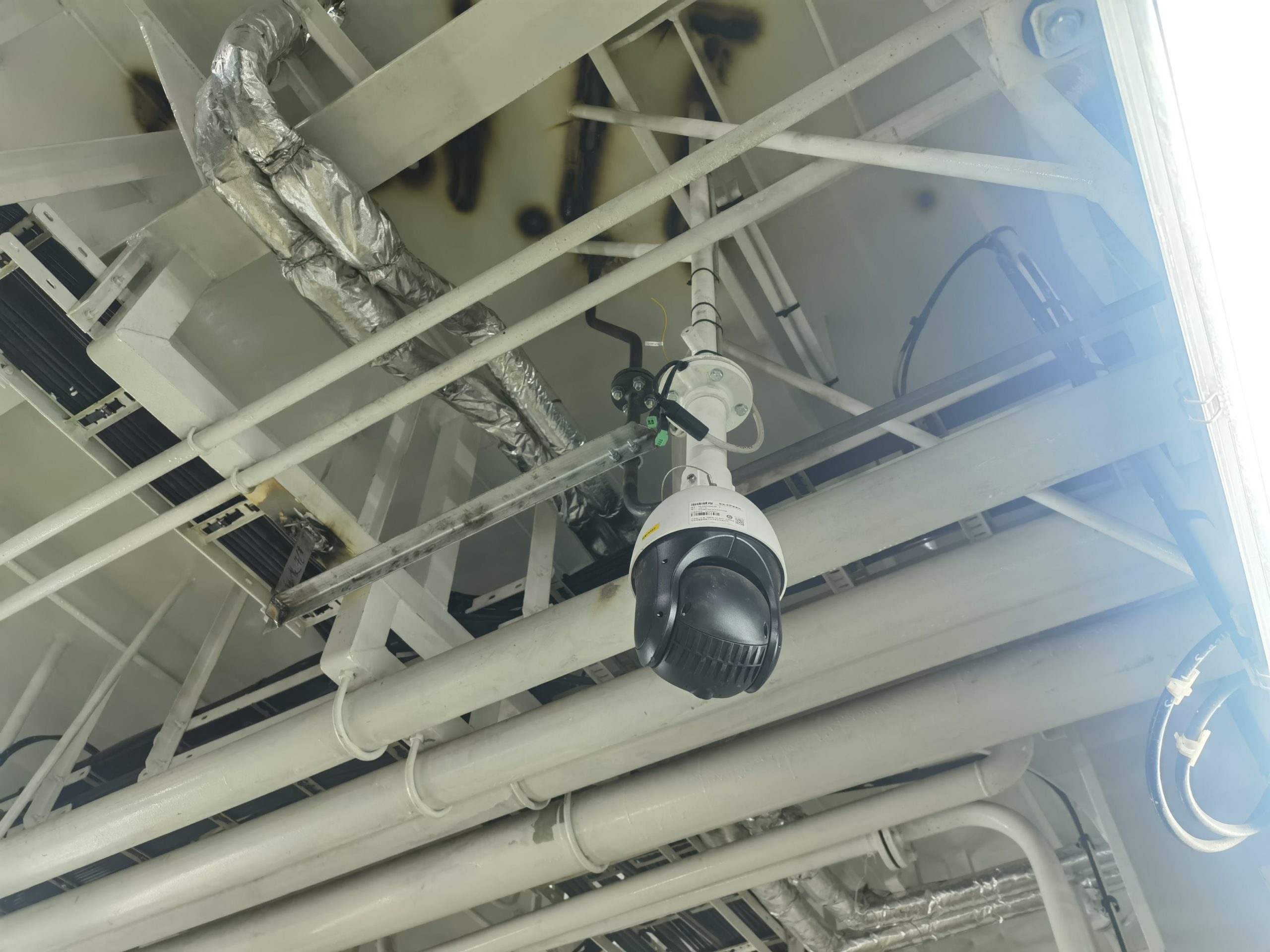 Installed CCTV camera
